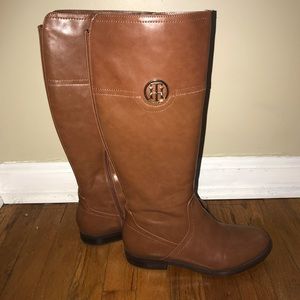 Tommy Hilfiger Brown Riding Boots